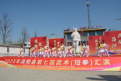 高阳:非遗武术绽放异彩